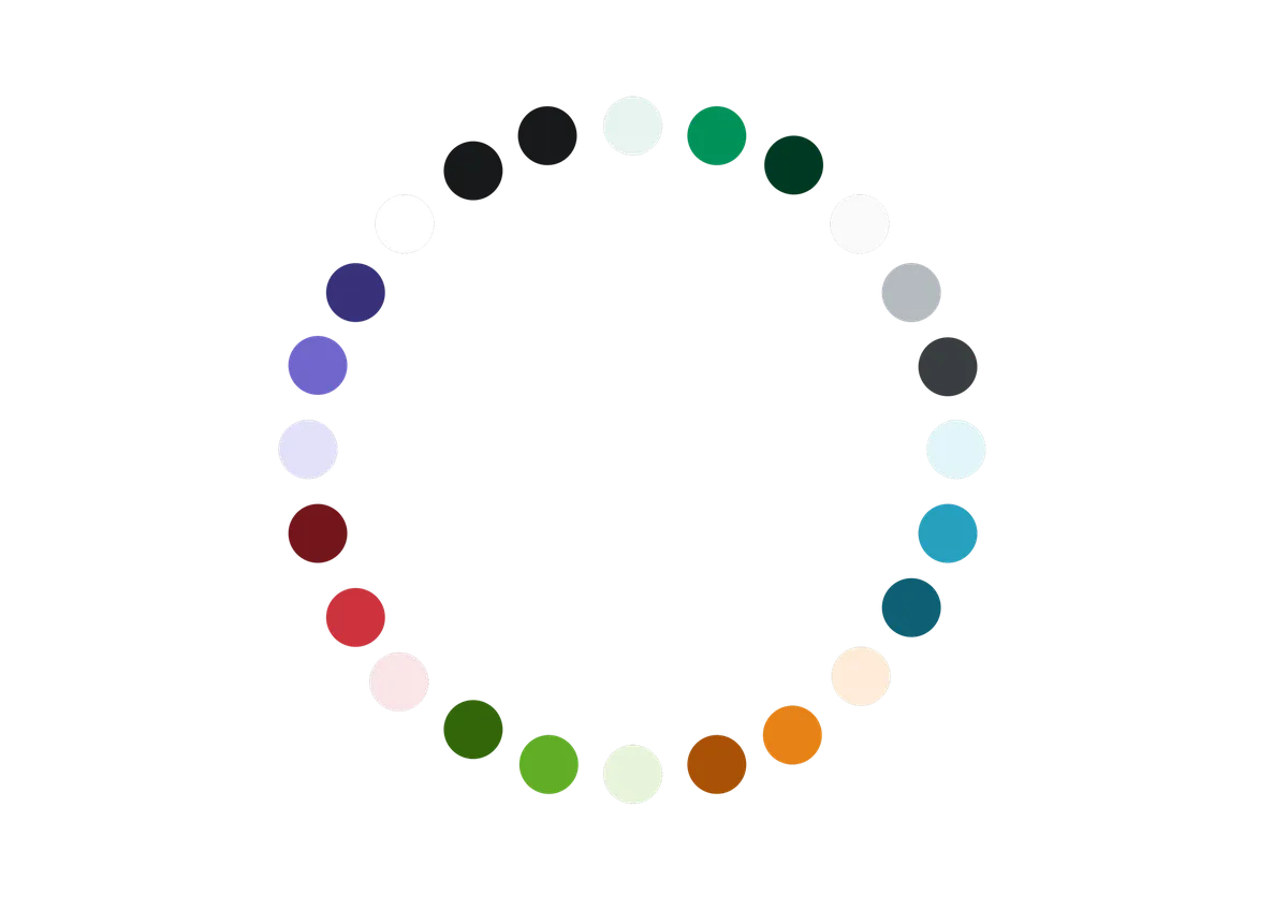 Paleta de colores de Credit Pro